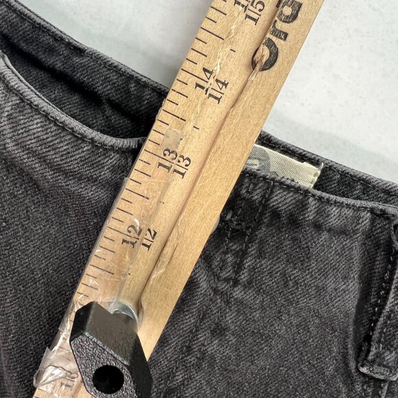 We The Free Jeans Women's 29x32* Florence High Rise Flare Black Denim Tag 30 - Picture 15 of 16